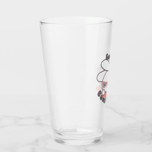 Niedlicher Bunny sonuns aus Buns heraus Glas (Rechts)