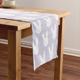 Niedlicher Bunny Table Runner Kurzer Tischläufer