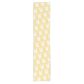 Niedlicher Bunny Table Runner Kurzer Tischläufer (Vorderseite)