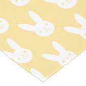 Niedlicher Bunny Table Runner Kurzer Tischläufer (Ecke)
