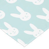 Niedlicher Bunny Table Runner Kurzer Tischläufer (Ecke)