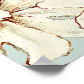 Niedlicher Bunny Woodland Junge Begrüßungsschild K Poster (Ecke)