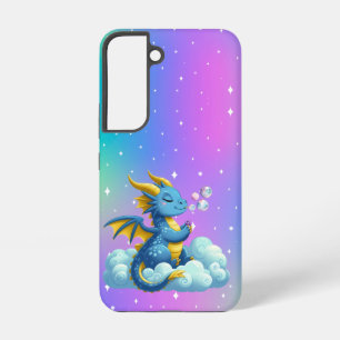 Niedlicher bunter Blase Dragon Samsung Galaxy Hülle