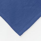Niedlicher bunter Blauwal Fleecedecke (Ecke)