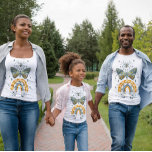 Niedlicher, bunter bohischer Stil Hallow Design Tri-Blend Shirt<br><div class="desc">Herbstfarben Boho Halloween Design mit Halloween Symbole-Schmetterlinge,  Spinnen und anderen spöttischen Symbolen.</div>