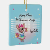 Niedlicher bunter französischer Geistesgeist Keramikornament (Rechts)