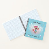 Niedlicher bunter französischer Geistesgeist Notizblock (Innenseite)