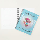 Niedlicher bunter französischer Geistesgeist Planer (Anzeige)