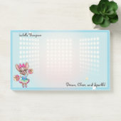 Niedlicher bunter französischer Geistesgeist Post-it Klebezettel (Büro)