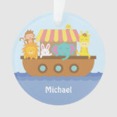 Niedlicher bunter Noahs Ornament (Vorderseite)