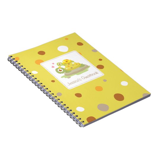 Niedlicher bunter notizblock (Rechte Seite)