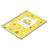 Niedlicher bunter notizblock (Linke Seite)