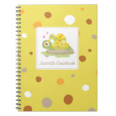 Niedlicher bunter notizblock (Vorderseite)