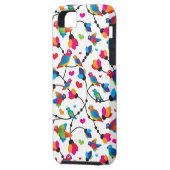 niedlicher bunter Papageienvogel Case-Mate iPhone Hülle (Rückseite Links)