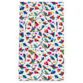 niedlicher bunter Papageienvogel Kleine Geschenktüte (Vorderseite)