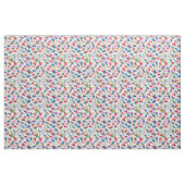 niedlicher bunter Papageienvogel Stoff (Fat Quarter (45,7 x 55,9 cm))