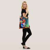 Niedlicher Bunter Sitzender Eichhörnchen-75463 Tasche (Am Model)