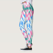 Niedlicher bunter Trend "Ratti_Creative_Arts" Legg Leggings (Links)