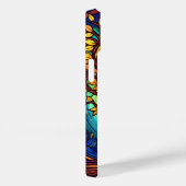 Niedlicher Buntglasbaum Case-Mate iPhone Hülle (Rückseite / Rechts)