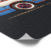 Niedlicher Bus-Tour Poster (Ecke)