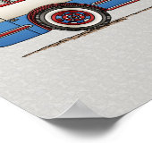 Niedlicher Bus-Tour Poster (Ecke)