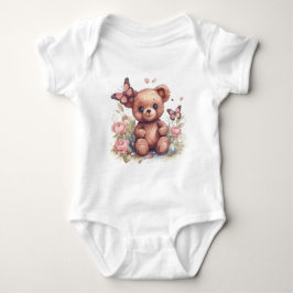 Niedlicher Butterfly Baby Strampler