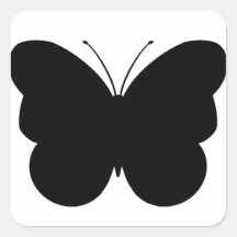 Niedlicher Butterfly Cut Sticker Decal