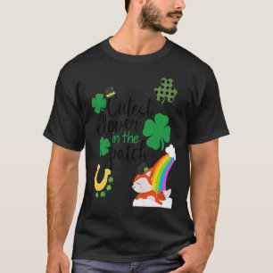 Niedlicher C am Pflaster St Paddy's Day Leprechaun T-Shirt