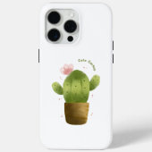 Niedlicher Cactus Phone Case - Kawaii Pflanze Desi (Rückseite)
