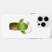 Niedlicher Cactus Phone Case - Kawaii Pflanze Desi (Rückseite (Horizontal))