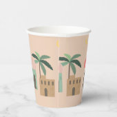 Niedlicher Camel Pattern Baby Shooting Paper Cup Pappbecher (Rechts)