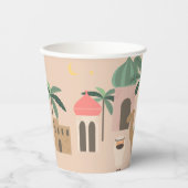 Niedlicher Camel Pattern Baby Shooting Paper Cup Pappbecher (Vorderseite)