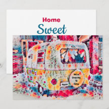 Niedlicher Camper Retro Vintage Travel Trailer Mov