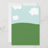 Niedlicher Campout | Boys Birthday Party Einladung (Rückseite)