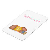 Niedlicher Capybara-Magnet "Beste Mutter aller Zei Magnet (Linke Seite)