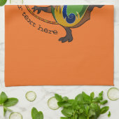 Niedlicher Capybara Rhythmische Gymnastik Hoop Car Geschirrtuch (Gefaltet)