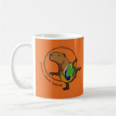 Niedlicher Capybara Rhythmische Gymnastik Hoop Car Kaffeetasse (Links)