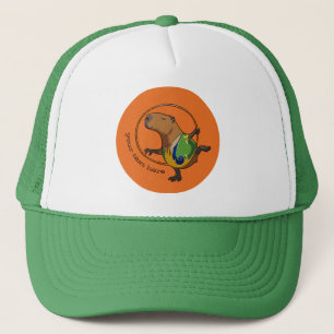 Niedlicher Capybara Rhythmische Gymnastik Hoop Car Truckerkappe