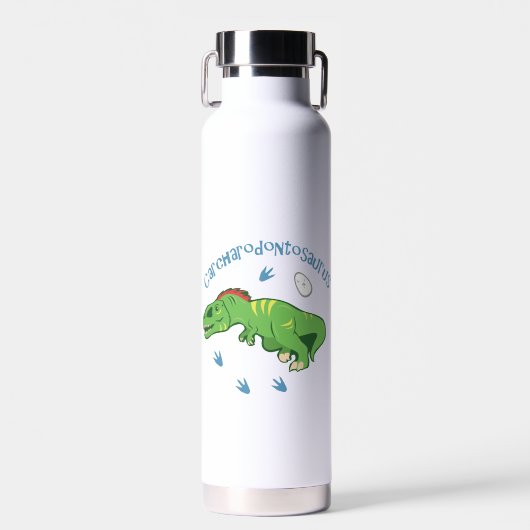 Niedlicher Carcharodontosaurus Trinkflasche (Vorne)