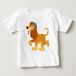 Niedlicher Cartoon Afghan Hound Baby T - Shirt
