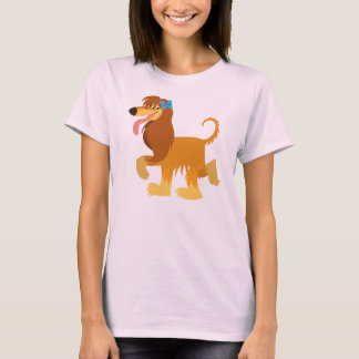 Niedlicher Cartoon Afghanischer Hund T - Shirt für