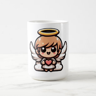 Niedlicher Cartoon Angel Kaffeetasse