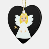 ***NIEDLICHER CARTOON ANGEL*** KERAMIK ORNAMENT (Links)