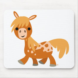 Niedlicher Cartoon Appaloosa Pony Mousepad