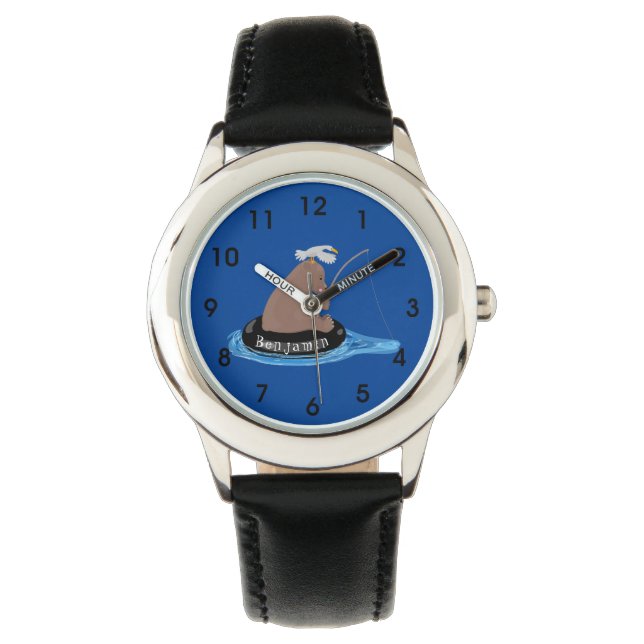 Niedlicher Cartoon Armbanduhr (Vorderseite)