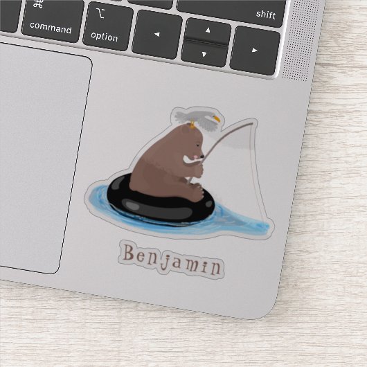 Niedlicher Cartoon Aufkleber (Detail)