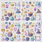 Niedlicher Cartoon Aufkleber (Vorderseite)