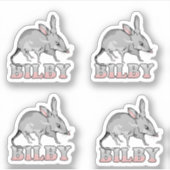 Niedlicher Cartoon Aufkleber (Vorderseite)