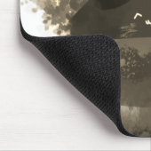 Niedlicher Cartoon aus Gold und Schwarz Verborgene Mousepad (Ecke)