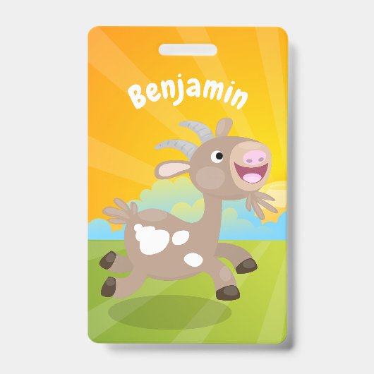 Niedlicher Cartoon Ausweis (Vorderseite)